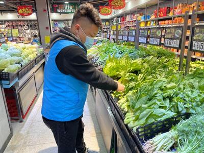 春節“菜籃子”更穩更暖 上海浦東120個平價菜柜“不打烊”，蔬菜平均便宜兩成以上
